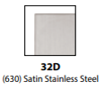 Load image into Gallery viewer, HGS-404030-2BB-32D butt hinge 102x102x3mm in satin stainless steel with 2 ball bearing washer
