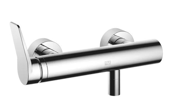 Lissé 33300845-47 / XV-007891 wall-mounted exposed single-lever shower mixer in Champagne