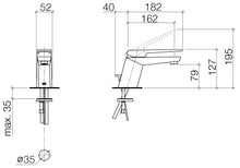Load image into Gallery viewer, Supernova 33500730-00 / XV-059340 (XS-059340) single lever basin mixer in chrome
