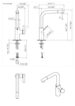 Load image into Gallery viewer, 33.800.790.06 (XS-072687) Elio single lever mixer in matt platinum
