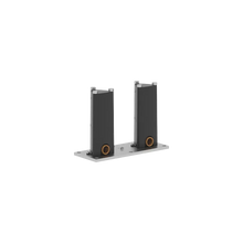 Load image into Gallery viewer, Tara. 25943892-00 Floor-mounted Twin Handle Bath Mixer In Chrome w/concealed part
