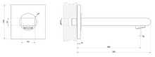 Load image into Gallery viewer, 49103.031 wall-mounted spout, 1/2 "connections in chrome
