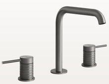 Load image into Gallery viewer, 316 Meccanica 54212.239 three-hole basin mixer in steel brushed without waste
