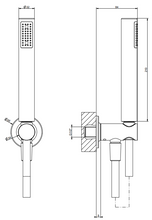 Load image into Gallery viewer, 59152.708 ceiling-mounted adjustable and antilimestone showerhead, 59134.708+09269 hermostatic mixer, two-way diverter in 708 Copper Brushed PVD, 58123.713 shower set in antique brass PVD
