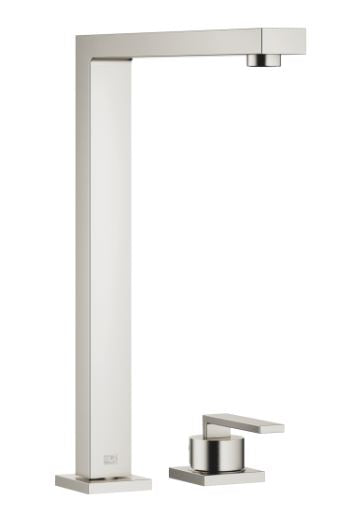 Lot 32800680-06 Deck-mounted Single-lever Sink Mixer in Platinum Matt