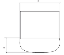 Load image into Gallery viewer, Glo Ball Globallmt33 Murano Glass Washbasin Diameter 420mm in Cognac
