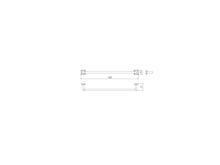 Load image into Gallery viewer, Classic 816581001 towel rail 600 mm in chrome
