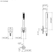 Load image into Gallery viewer, 27808980-46 hand shower set in champagne matt
