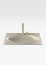 Load image into Gallery viewer, 327760 Counter Top Washbasin 770 X 550 mm in Greige

