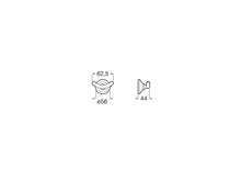 Load image into Gallery viewer, A815491001 Hotel&#39;s double robe hook in chrome
