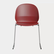 Load image into Gallery viewer, N02 N02-20 Chair, 540w x 530d x 810h mm, Frame Chrome, Shell Dark Red
