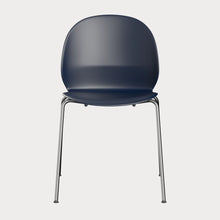 Load image into Gallery viewer, N02 N02-10 Chair, 540w x 540d x 810h mm, Frame Chrome, Shell Black
