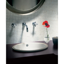 Load image into Gallery viewer, Madison 36712361-00 Wall-mounted Twin Handle Basin Mixer in Polished Chrome with 3570097090 Concealed centred spout part
