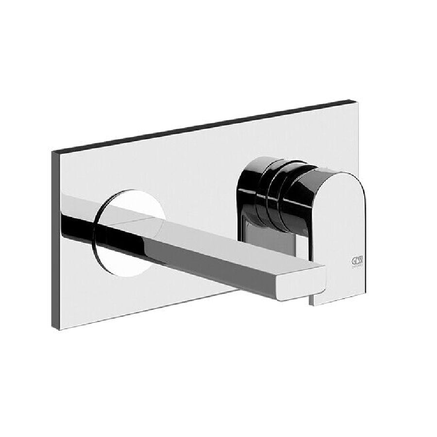 Via Manzoni 38689.031 External parts for built-in mixer in chrome with spout, Projection 200 mm and 13297.031 Concealed Part