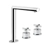 23091.031 ovale deck mounted spout with separate control in chrome with 23308.031 Separate Control