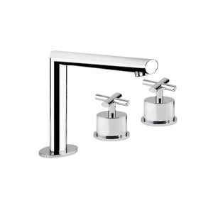 Ovale 23092.031 Countertop Spout 159mm Height in Chrome and Ovale T 23308.031 Separate Control