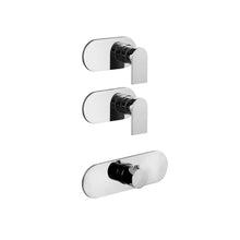 Load image into Gallery viewer, Mare 51022002b + 19003902a Two-Way Thermostatic Built-In Bath and Shower Mixer in Chrome
