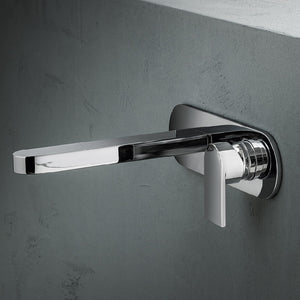 Mare 5102e113b + 44 00 M011A Wall Mounted Washbasin Mixer in Chrome