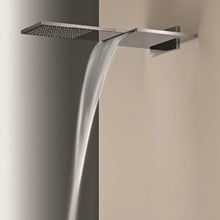 Load image into Gallery viewer, Fantini 86 02 8035B + 86 00 8035A Milano/Venezia double showerhead in chrome with rain &amp; cascada flow
