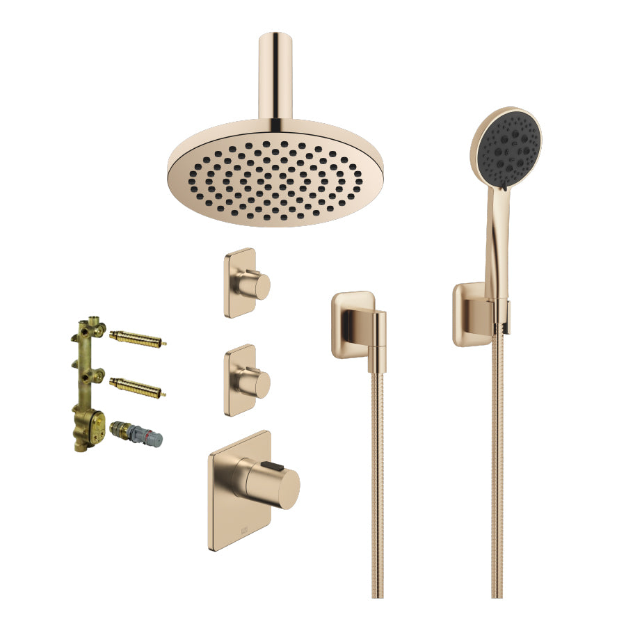 2x36607710-46 + 36503710-46 + 3552697090 Thermostatic Mixer 3/4