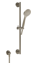 Load image into Gallery viewer, 47306.727 Emporio sliding rail in brushed brass PVD with antilimestone handshower, hose and water outlet
