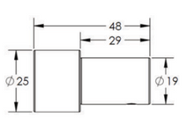 Load image into Gallery viewer, Sense SEN81-VB Wall Mounted Robe Hook in Vintage Brass
