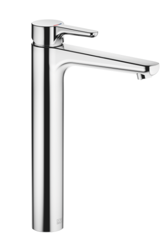 YAMOU 33537831-00 Single-lever basin mixer with raised base in Polished Chrome