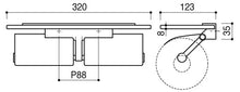 Load image into Gallery viewer, SC-825-XC &amp; SC-27M-XC DOUBLE HOOK &amp; PAPER HOLDER
