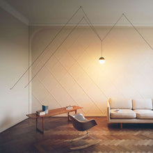 Load image into Gallery viewer, String Light Sphere Head 12 Meter Cable Suspension Lamp, Frame Blue
