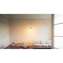 Load image into Gallery viewer, String Light Sphere Head 12mt cable F6480030 Suspension Lamp F6480030 - Black
