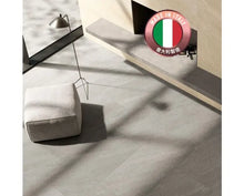Load image into Gallery viewer, ALK10RT All Black floor tiles (Grigio Rett) dimension: 600x600 mm[一套9件 ]HK$540
