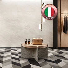 Load image into Gallery viewer, ALK80RT All Black floor tiles (Bianco Rett) dimension: 600x600 mm [一套17件 ]HK$1,020

