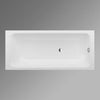 3410 Betteselect Bathtub 鋼板浴缸 with Anti-Slip , Anti-Noise and  V&b Logo    Size : 1600x700 mm   Color : White