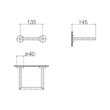Load image into Gallery viewer, 83.205.979.00 Meta 02 Towel Ring  Finish : Chrome
