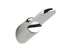 A816050001 Play robe hook  color: chrome