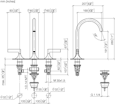 20713819-46 (XV-008914)  special made three-hole basin mixer in champagne matt with pop-up waste