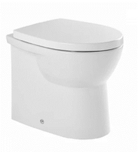 Load image into Gallery viewer, Easy 131012004cx floor mounted P-trap toilet with seat and cover, Sigma 224.320.00.1 (UP300) concealed cistern, Sigma01 115.770.JQ.5  actuator plate for dual flush in matt chrome
