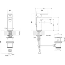Load image into Gallery viewer, 47101.031 Corso Venezia basin mixer in chrome with pop-up waste
