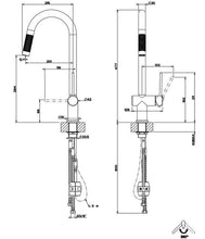 Load image into Gallery viewer, 00910.031 Oxygene sink mixer in chrome
