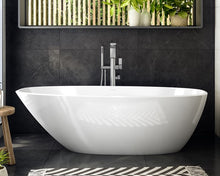 Load image into Gallery viewer, Mozzano 2 MO2-N-SW-NO free standing bathtub 1685x759x550mm in QUARRYCAST™ White (Gloss)
