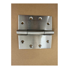 Load image into Gallery viewer, KW 834, 454535/SS-CB-G14 114x114x3.4mm, 3 knuckle - 2BB concealed bearing hinge + HGS-403030-2BB-32D Euro Butt Hinge with 2 Ball Bearing in Satin Stainless Steel [Bundle 5 sets of 4 + 12 pieces]
