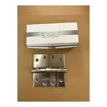 Load image into Gallery viewer, HGS-404030-2BB-32D butt hinge 102x102x3mm in satin stainless steel with 2 ball bearing washer [Bundle of 60 pcs.]
