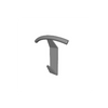 Memory Amem864.Br Clothes Hanger 90 X 104 mm in Brushed Burnished