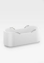 Load image into Gallery viewer, A24844800V Baia freestanding bathtub 1800 x 800 mm with 4 handles in brushed steel[獨立浴缸]
