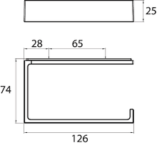 Load image into Gallery viewer, Liaison paper holder 180000102 in chrome without cover

