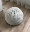 Paola Lenti Picot B48A Outdoor Pouf, D520 x 330h mm, Fabric Rope 19