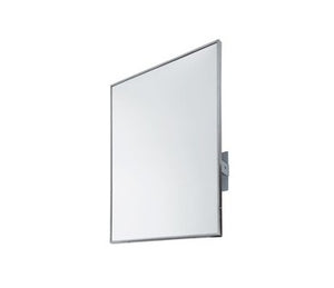 EP0300CS Pivoting mirror 700x500mm in stainless steel
