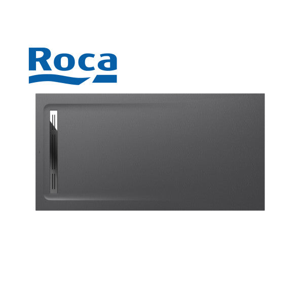 AP60170838401200 Aquos Superslim STONEX® shower tray  Size: 1800 x 900 x 33 mm  Colour: Slate
