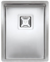 Load image into Gallery viewer, Texas L 30 X 40 (R10) (R28018) Integrated Stainless Steel Sink Unit Dimensions : 303x403mm  Finish : Matt Inox
