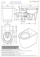 Load image into Gallery viewer, Sigma 224.320.00.1 (UP300) concealed cistern, 115.671.DW.2 Sigma50 actuator plate, 146012004 + 24031  Urb.Y Low Level WC in  White
